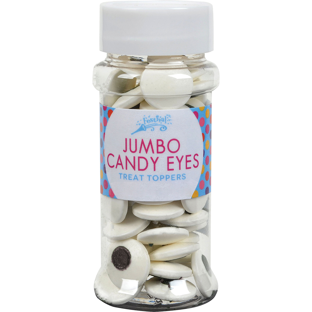 Jumbo Candy Eyes Treat Toppers, 2.5 Oz.